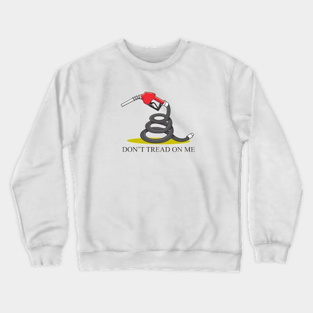 The Hard Push for Electric Vehicles Crewneck Sweatshirt by Tom Stiglich Cartoons